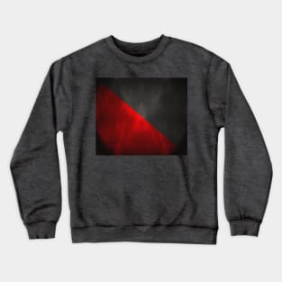 Anarcho-Syndicalism Flag - Lit and Textured Crewneck Sweatshirt